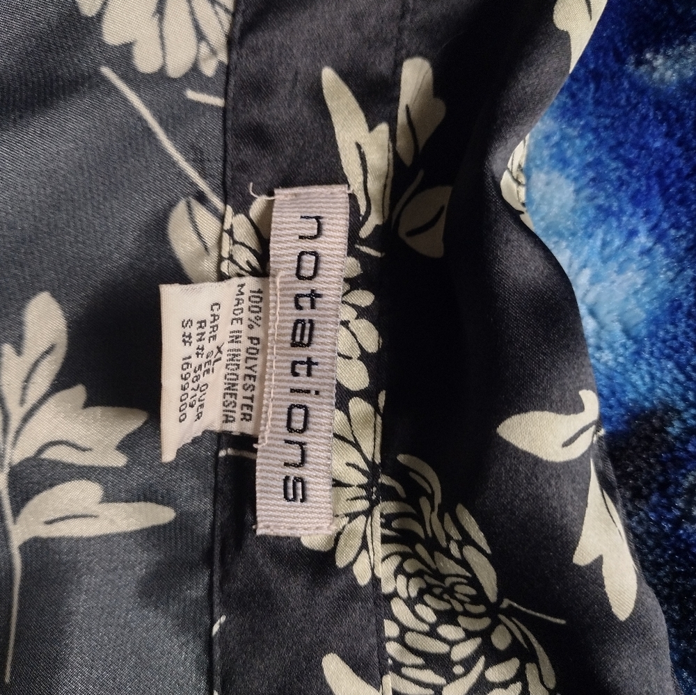 Notations, designer buttoned down unisex shirt